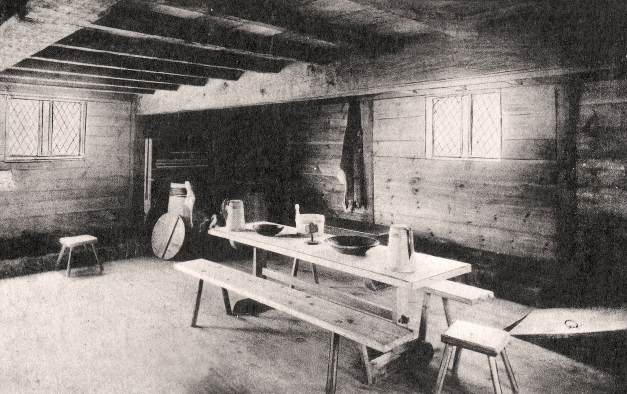 Plymouth kolonilerinin ilk ticaret merkezi, Bourne, Massachusetts, ABD, c1900s by Unbekannt