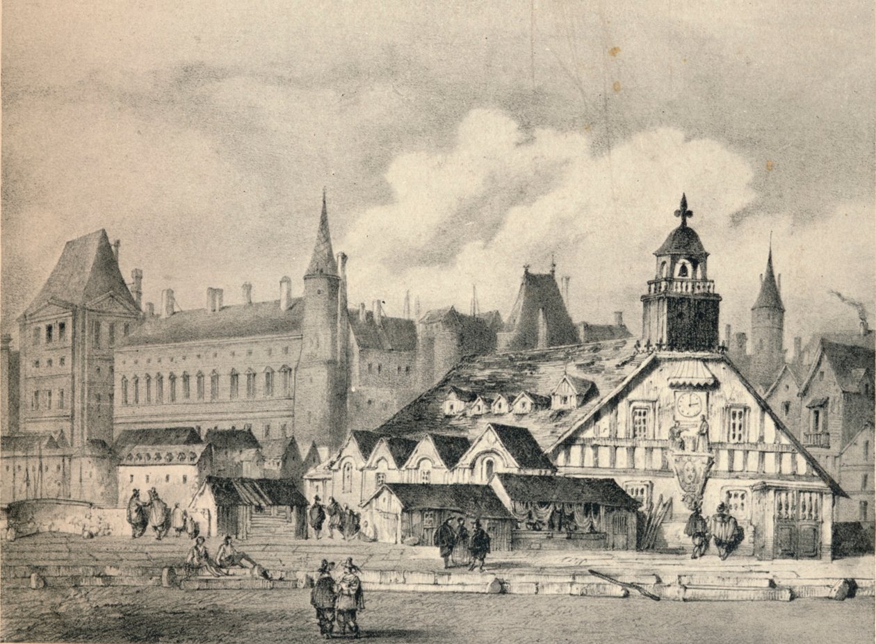 Pompe de la Samaritaine, 1635, 1915 by Unbekannt