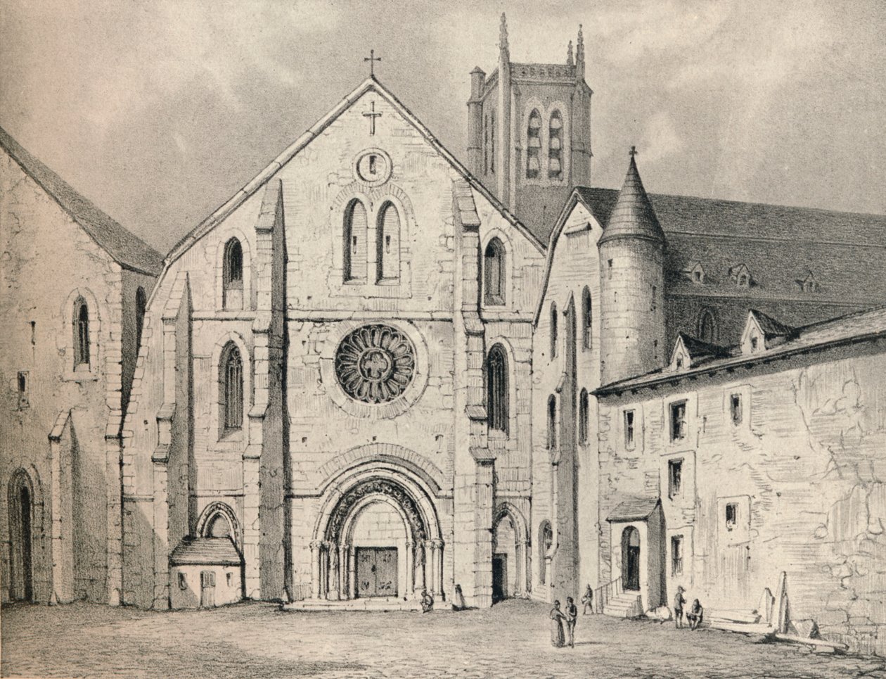 St Genevieve Manastırı Portalı, 1915 by Unbekannt