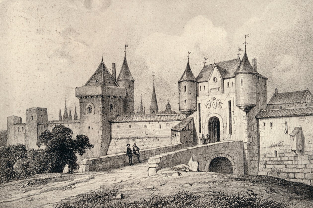 13. Yüzyılda Porte St Honoré, 1915 by Unbekannt
