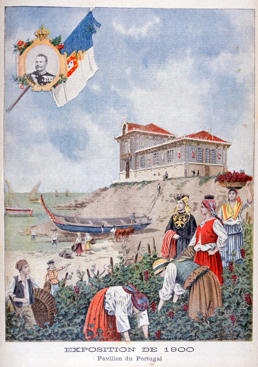 1900 Evrensel Sergisinde Portekiz pavyonu, Paris, 1900 by Unbekannt