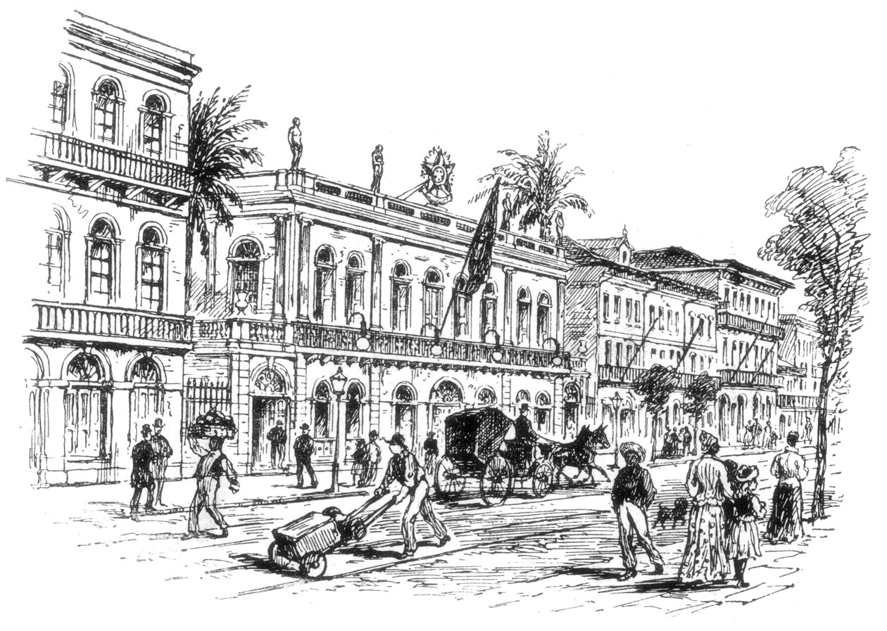Başkanlar Konağı, Rio De Janeiro, Brezilya, 1892 by Unbekannt