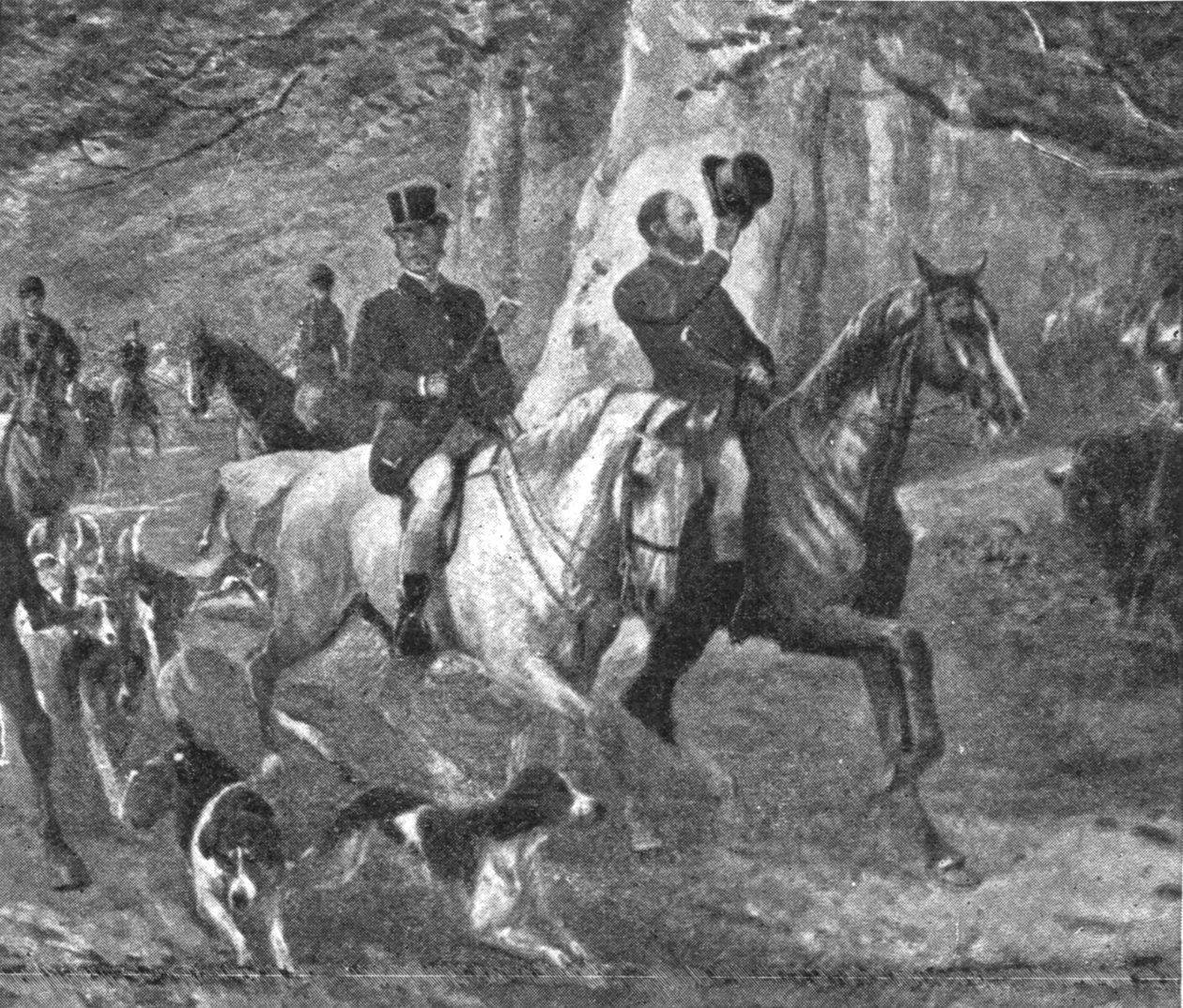 Bir Avcı olarak Galler Prensi, 19. yüzyılın sonları, 1901. by Unbekannt