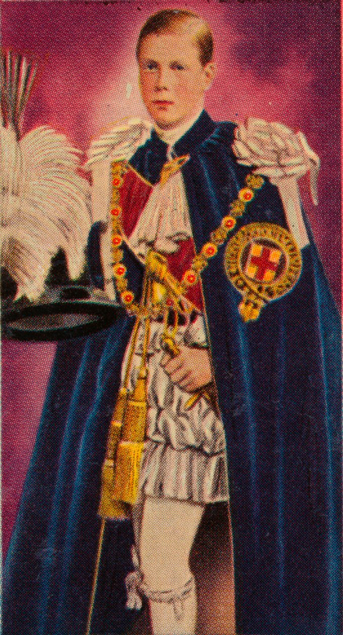 Galler Prensi, Jartiyer Şövalyesi olarak göreve başladı, 1911 1935 by Unbekannt