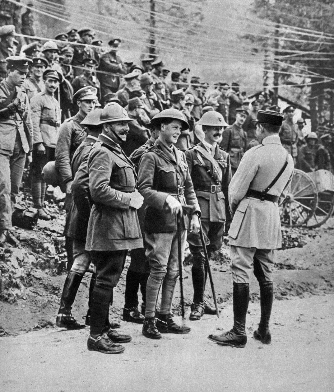 Galler Prensi, İtalyan cephesinde, 1917 by Unbekannt