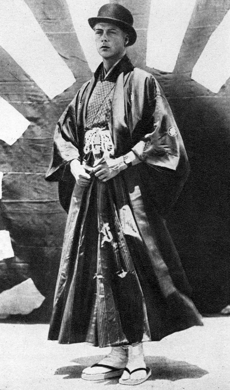 Japon kostümlü Galler Prensi, Japonya, 1922 by Unbekannt