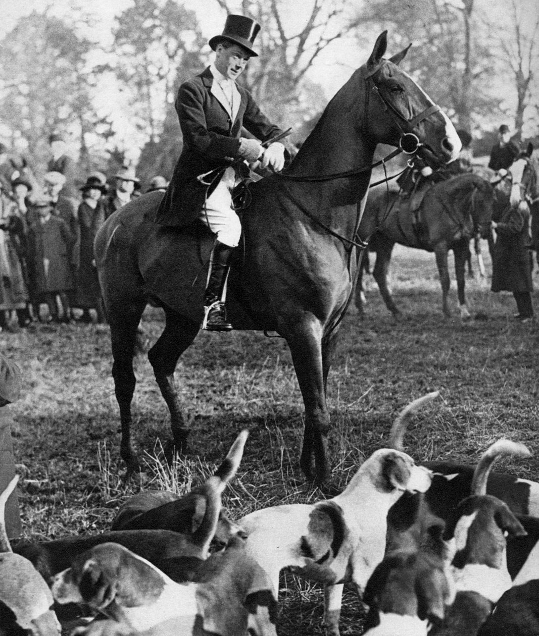 Beaufort Hunt ile Galler Prensi, 1923 by Unbekannt