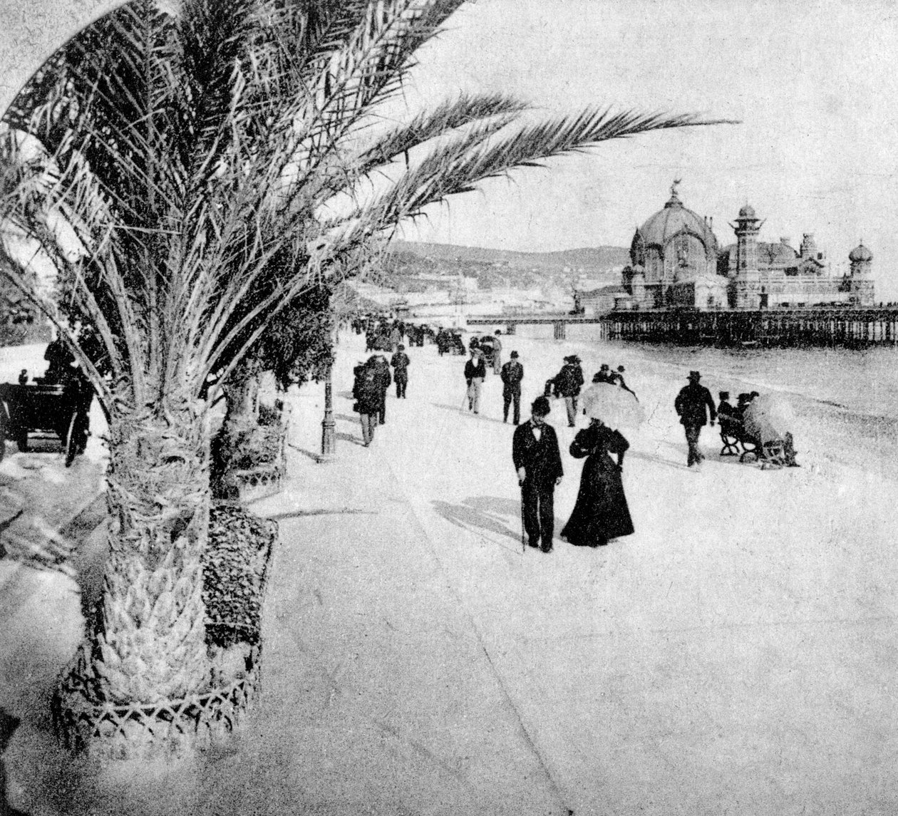 Promenade des Anglais, Nice, Fransa, 19. yüzyıl sonu by Unbekannt
