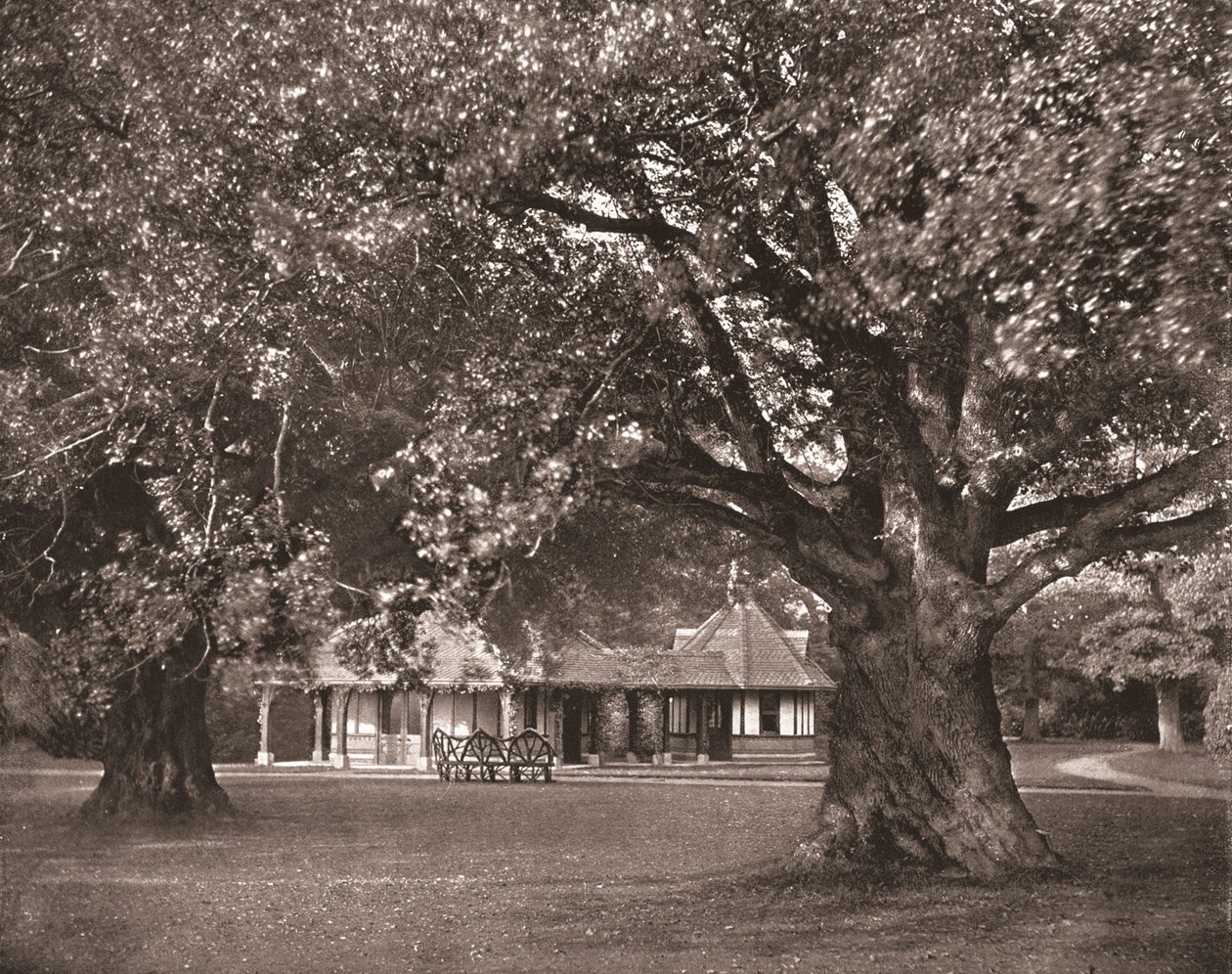 Queens Çay Odası, Frogmore, Berkshire, 1894. by Unbekannt