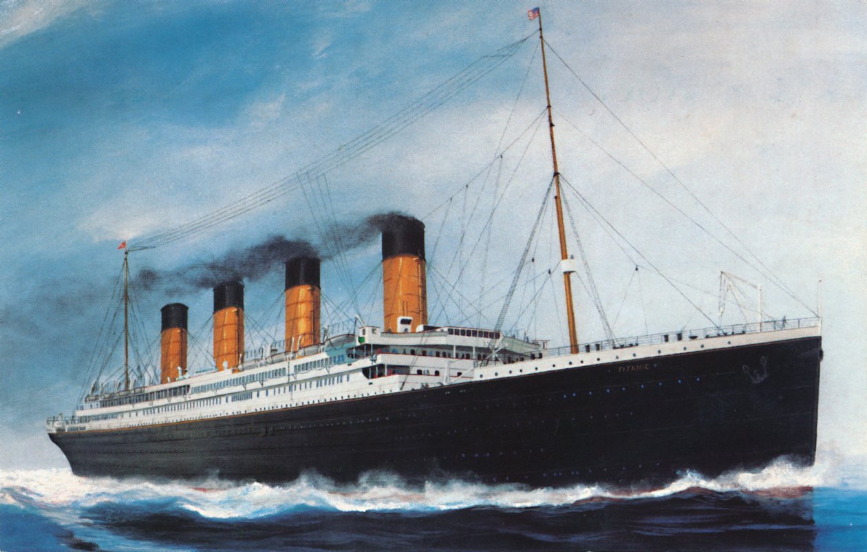 RMS Titanik. by Unbekannt