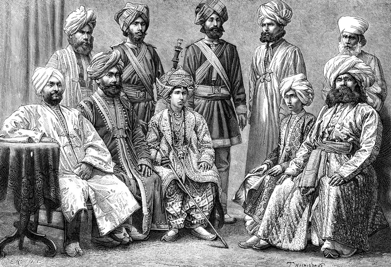 Bahavalpur Raja ve Mahkemesi, 1895 by Unbekannt