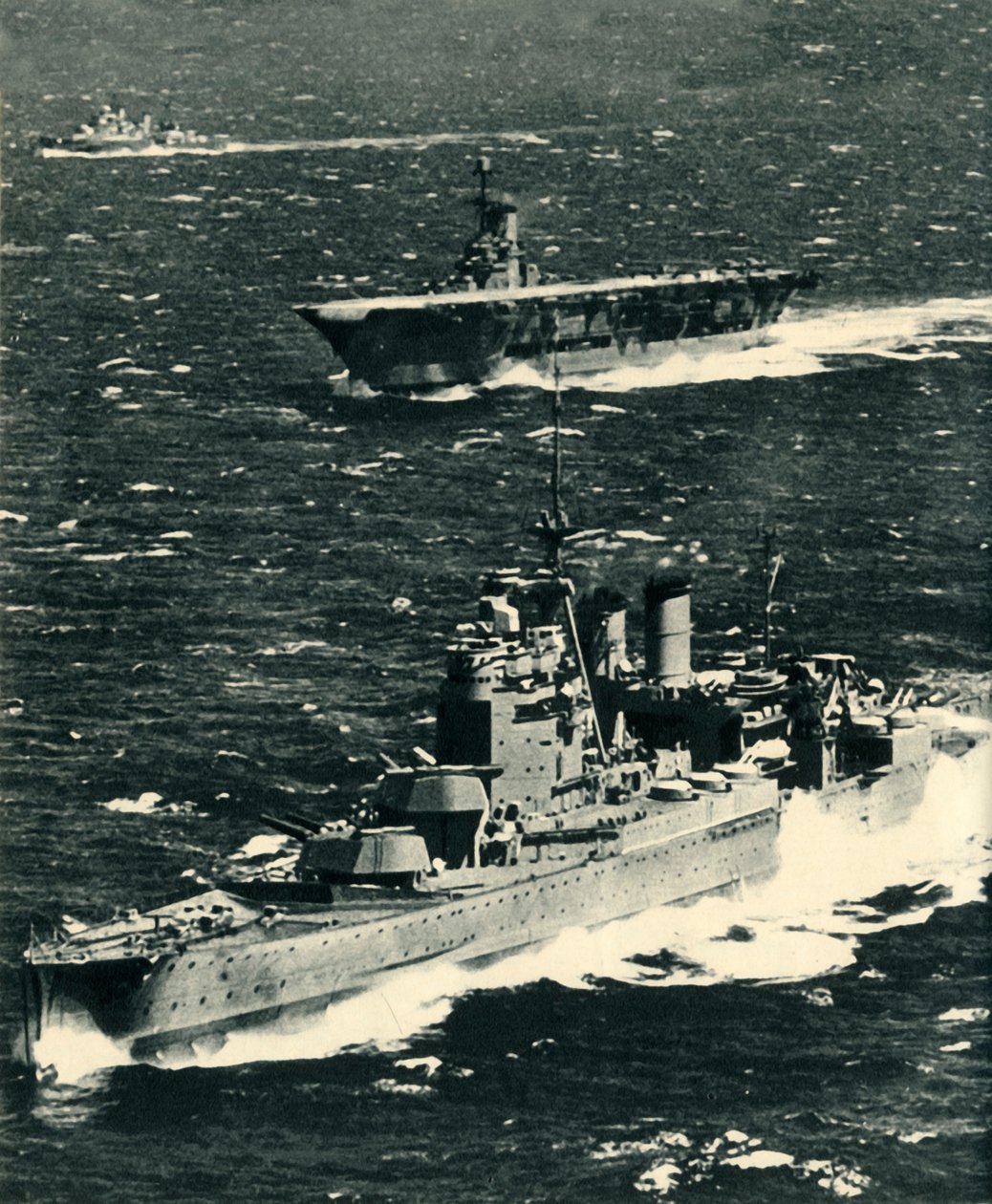Ünlü, Ark Royal ve Sheffield, c1939-1941, 1942. by Unbekannt