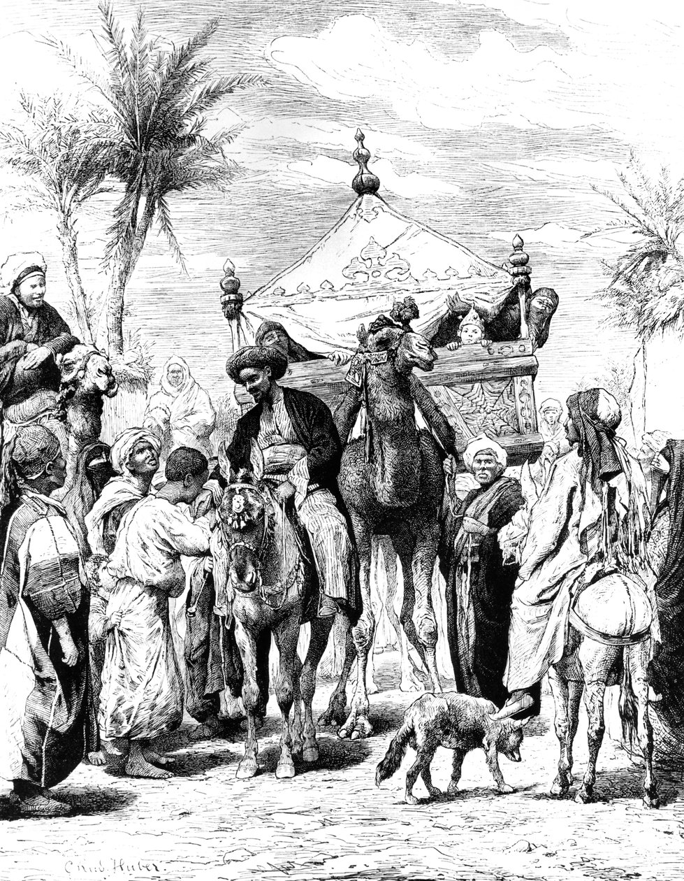 Hac dönüşü, 1881 by Unbekannt
