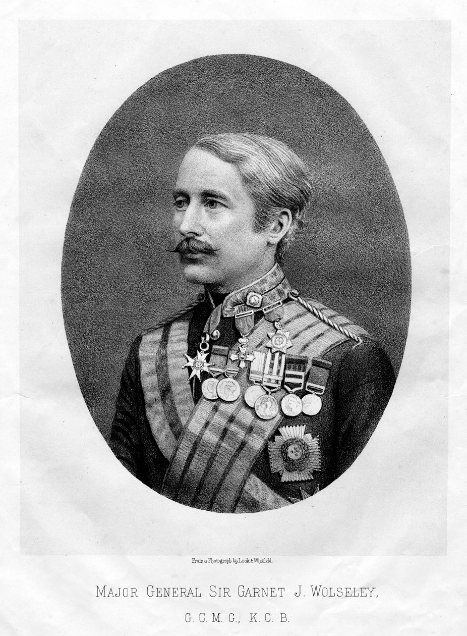 Çok Saygıdeğer Garnet Joseph Wolseley, İngiliz Mareşal, 1880 by Unbekannt