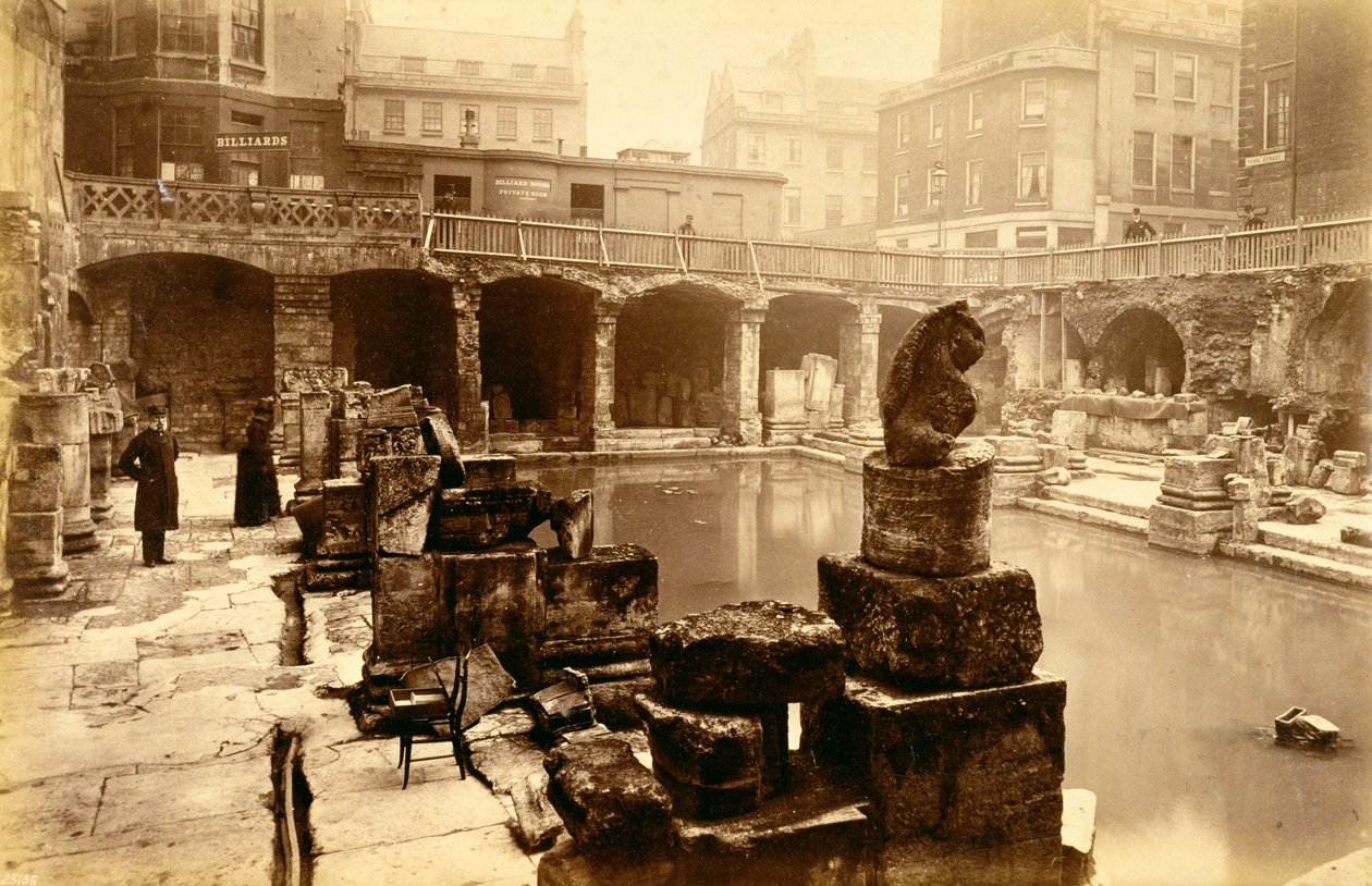 Roma hamamları, Hamam, 19. yüzyıl by Unbekannt