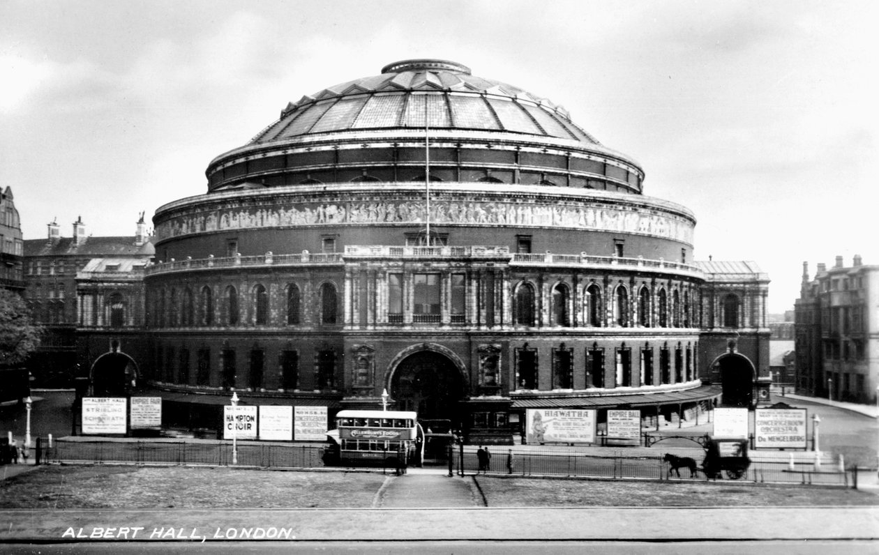 Royal Albert Hall, Kensington, Londra, 20. yüzyılın başlarında by Unbekannt