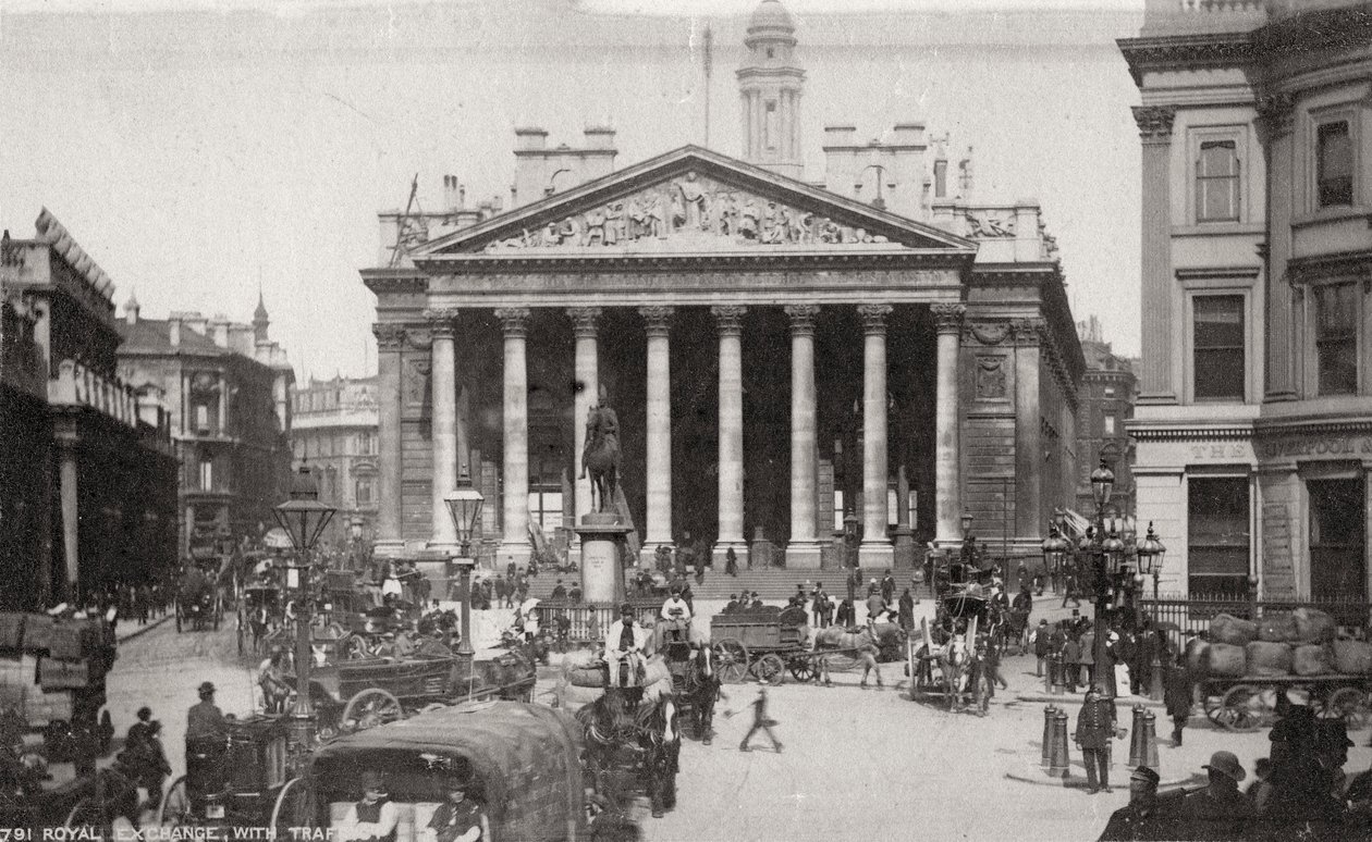 Royal Exchange, Londra, 19. yüzyılın sonu veya 20. yüzyılın başı by Unbekannt