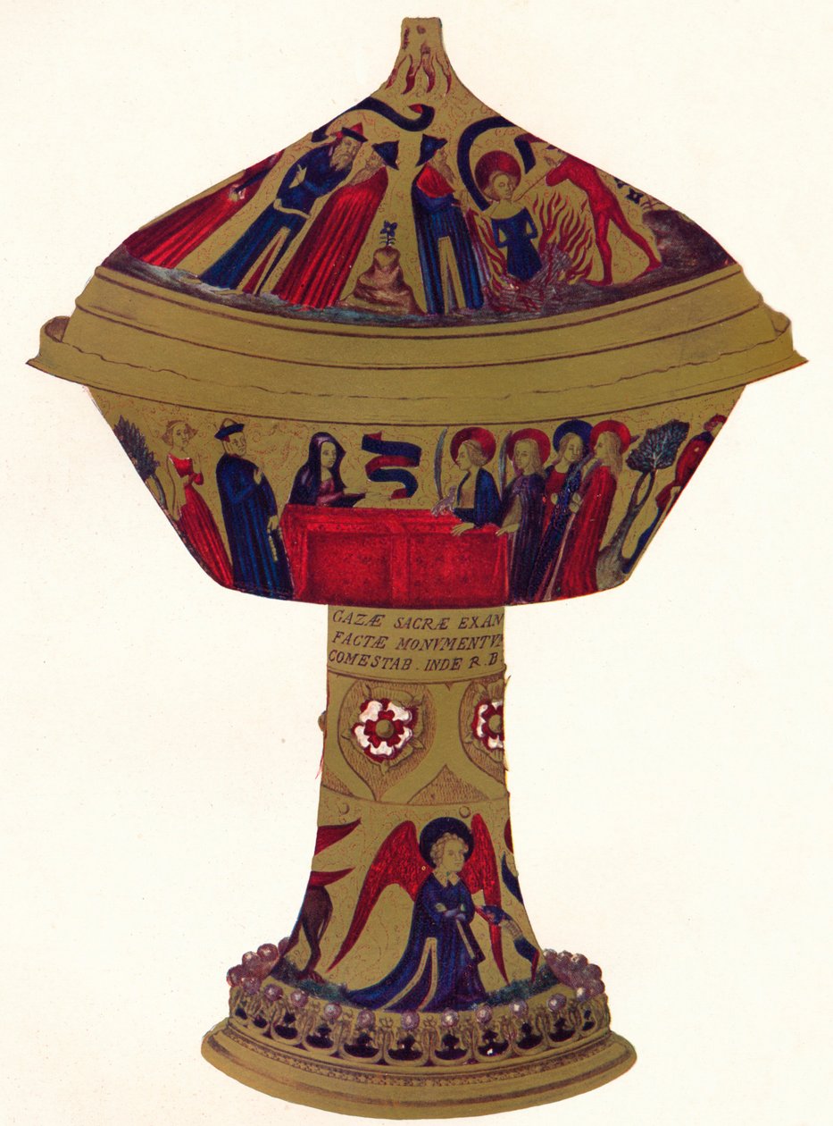 Kraliyet Altın Kupa, c1370, 1904. by Unbekannt