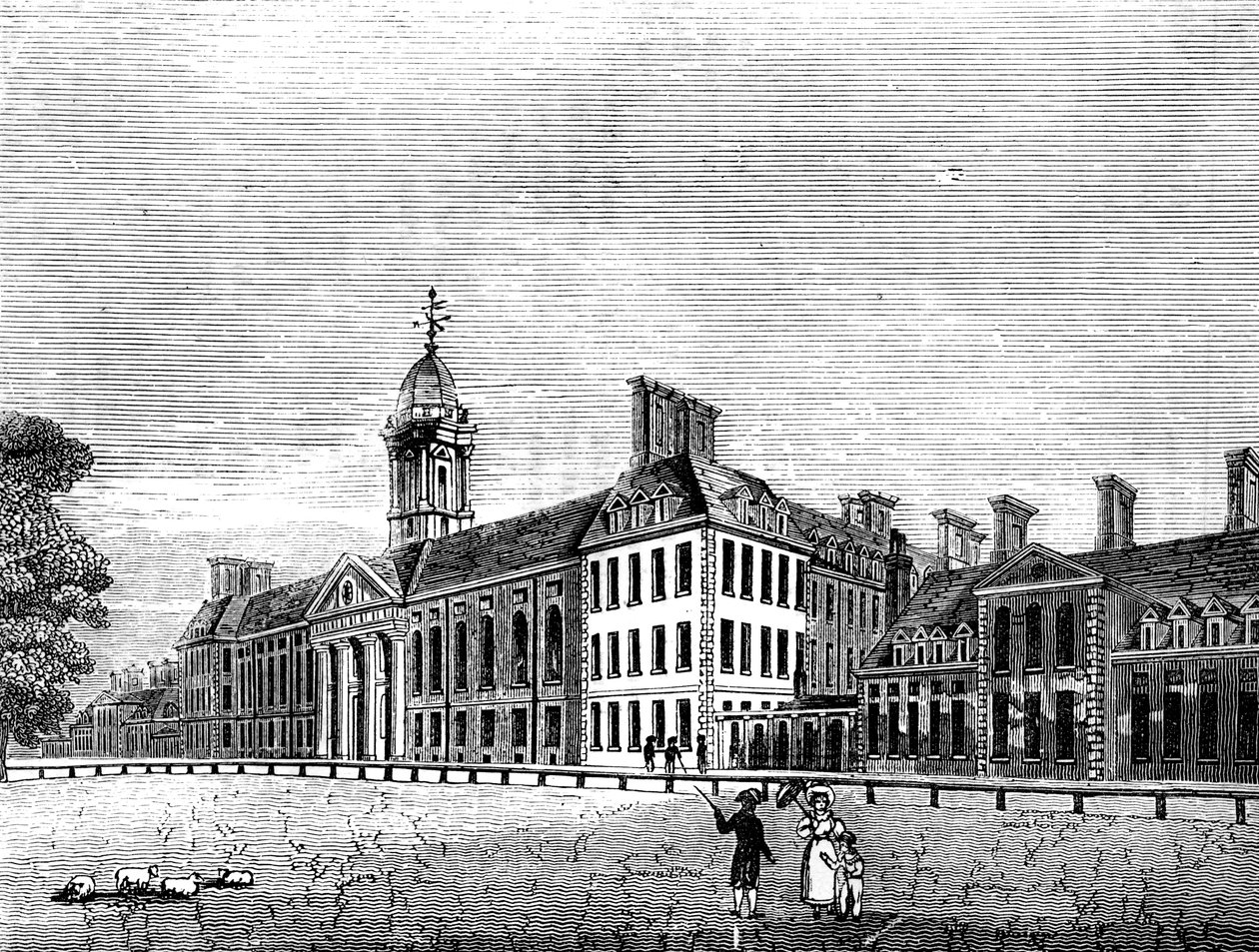 Kraliyet Hastanesi, Chelsea, Londra, 19. yüzyıl by Unbekannt