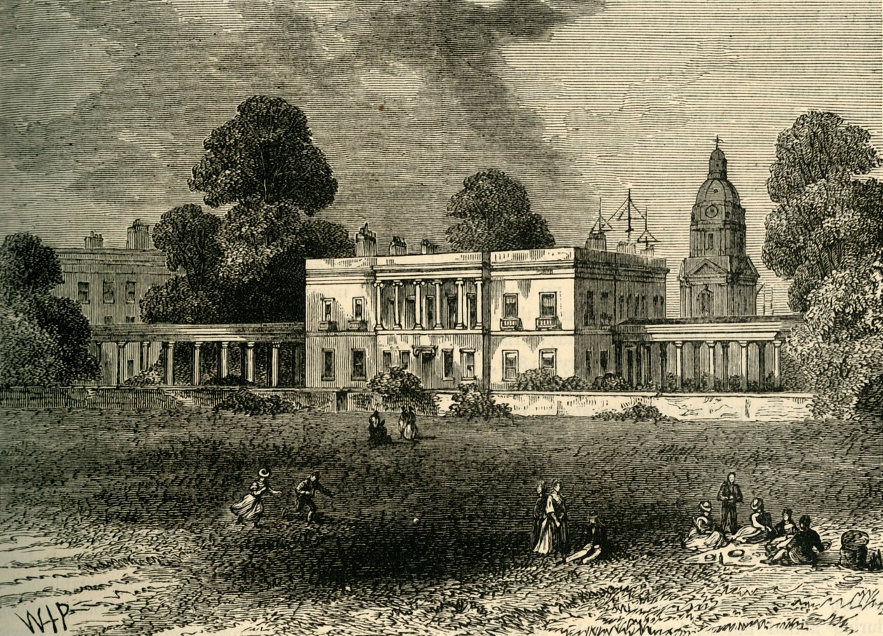 Kraliyet Deniz Okulu, Greenwich, c1878. by Unbekannt