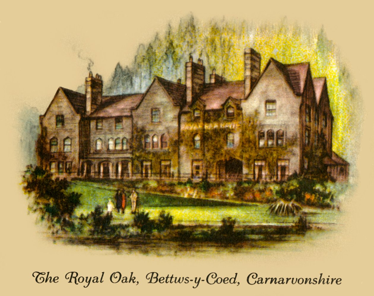 Royal Oak, Bettws-y-Coed, Carnavonshire, 1936. by Unbekannt