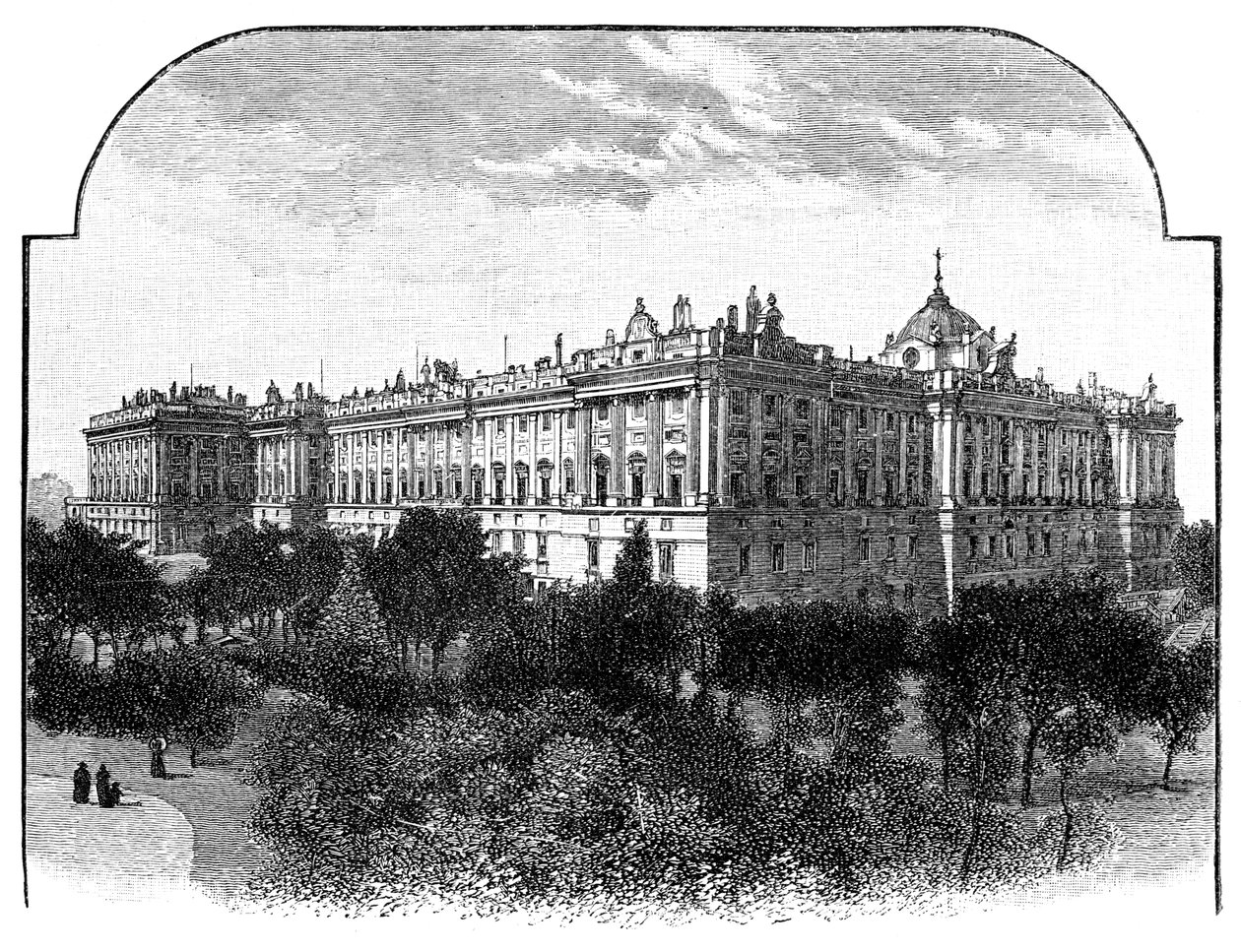 Kraliyet Sarayı, Madrid, İspanya, 1900 by Unbekannt