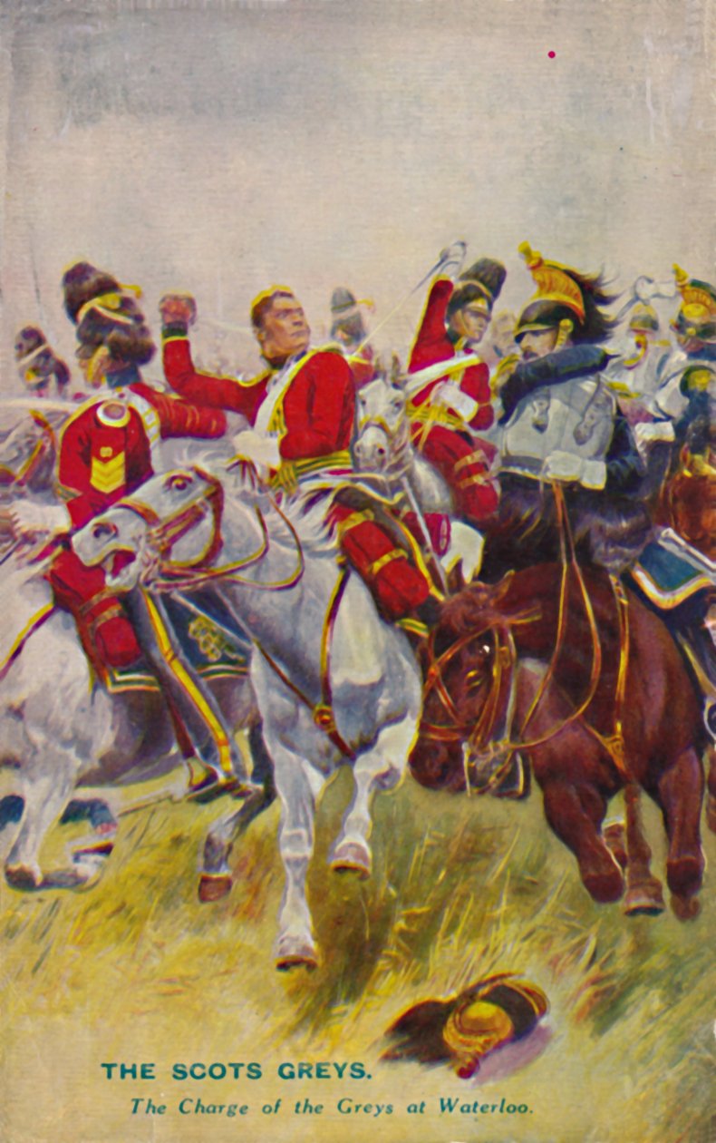 Kraliyet İskoç Grileri. Waterloo