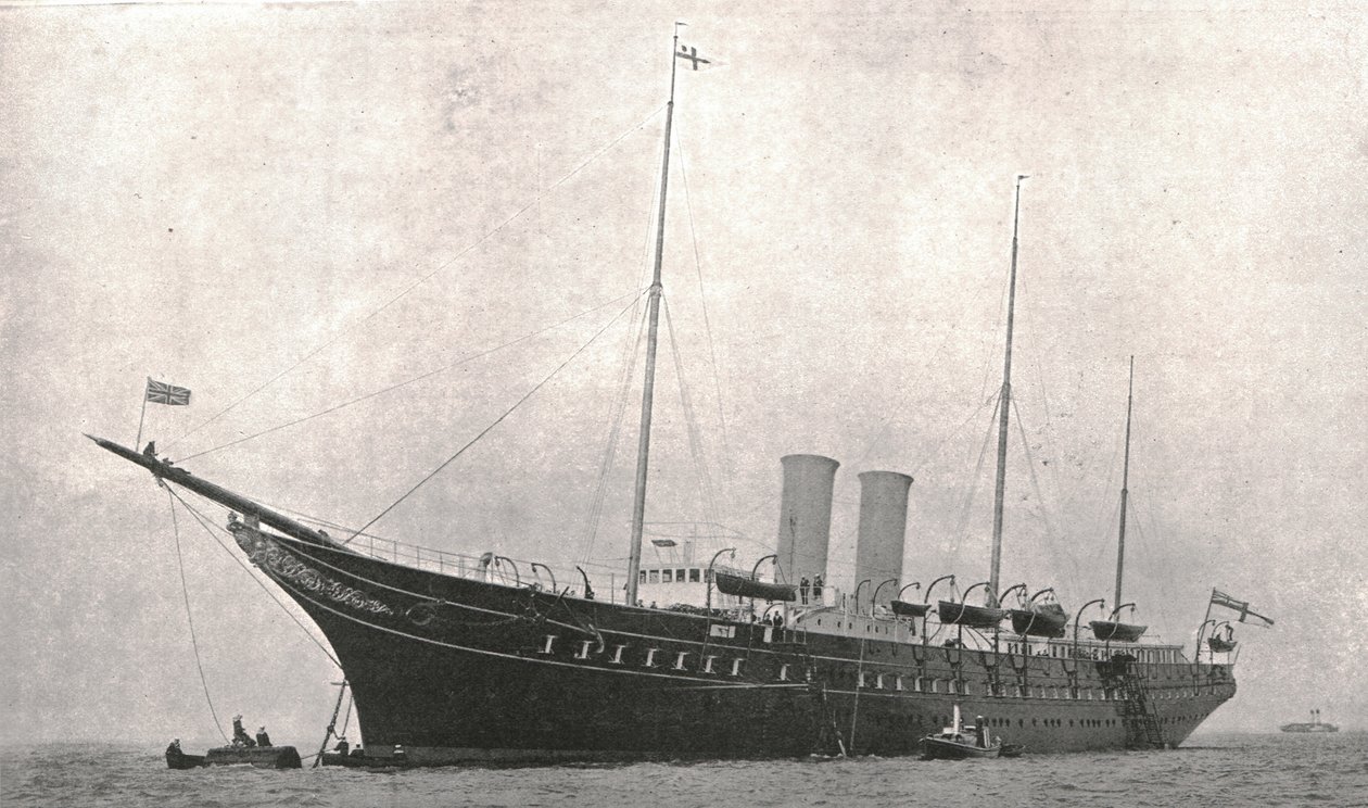 Kraliyet Yatı, Cowes, Wight Adası, 6 Ağustos 1902