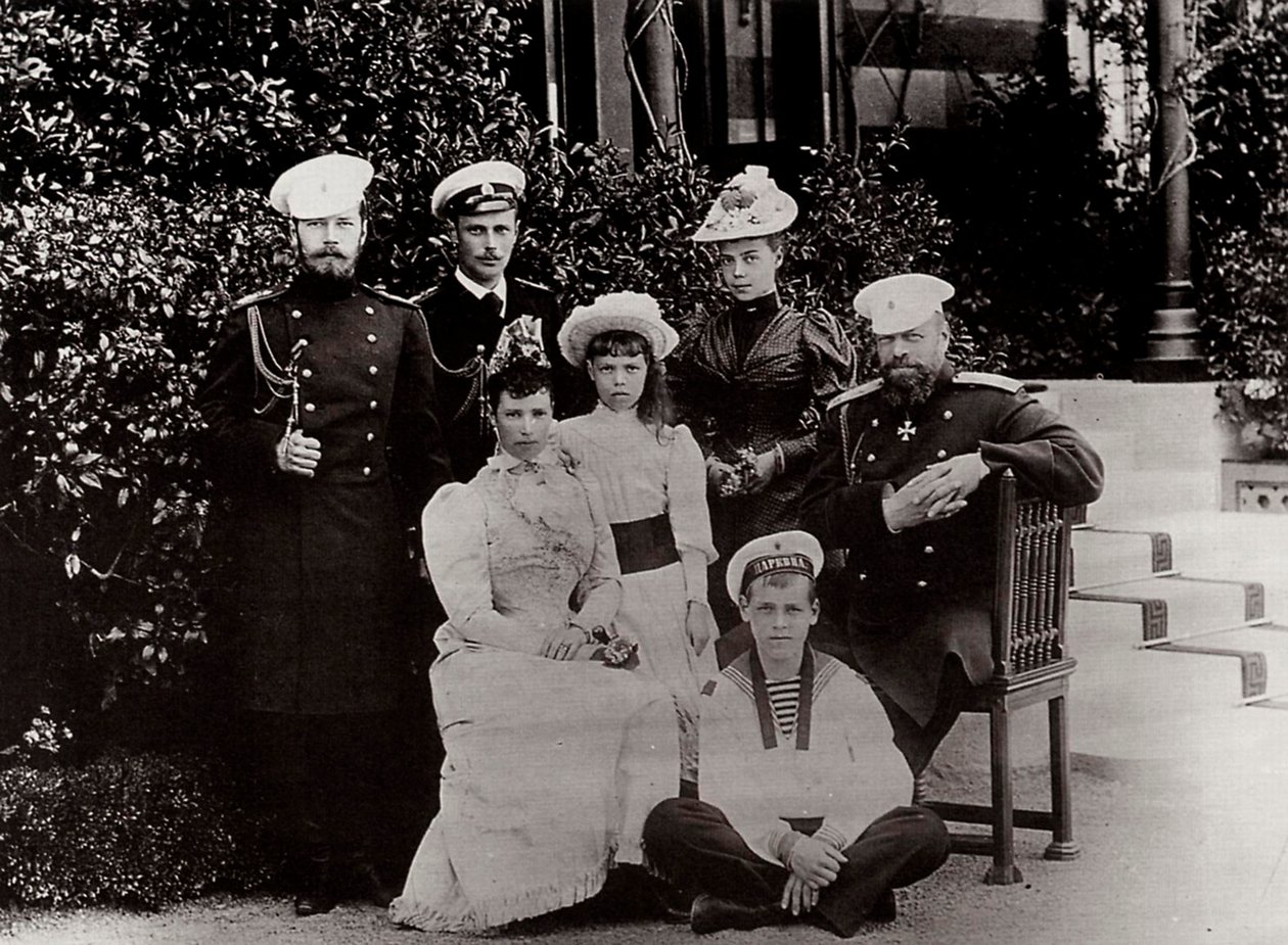 Rus İmparatorluk ailesi, c1892-c1894 by Unbekannt