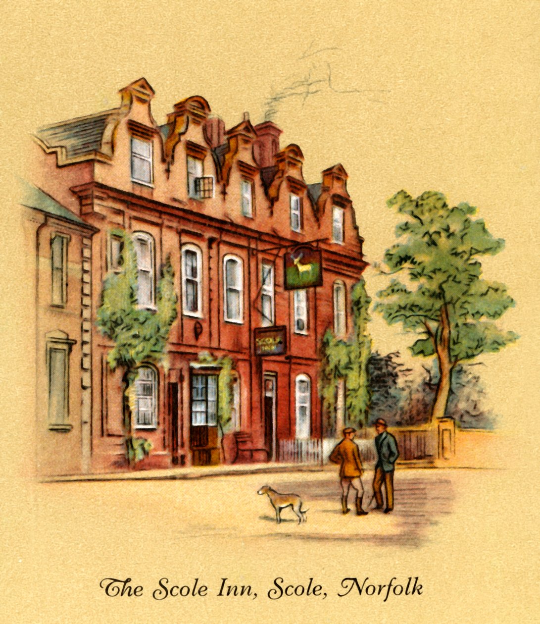 Scole Inn, Scole, Norfolk, 1939. by Unbekannt
