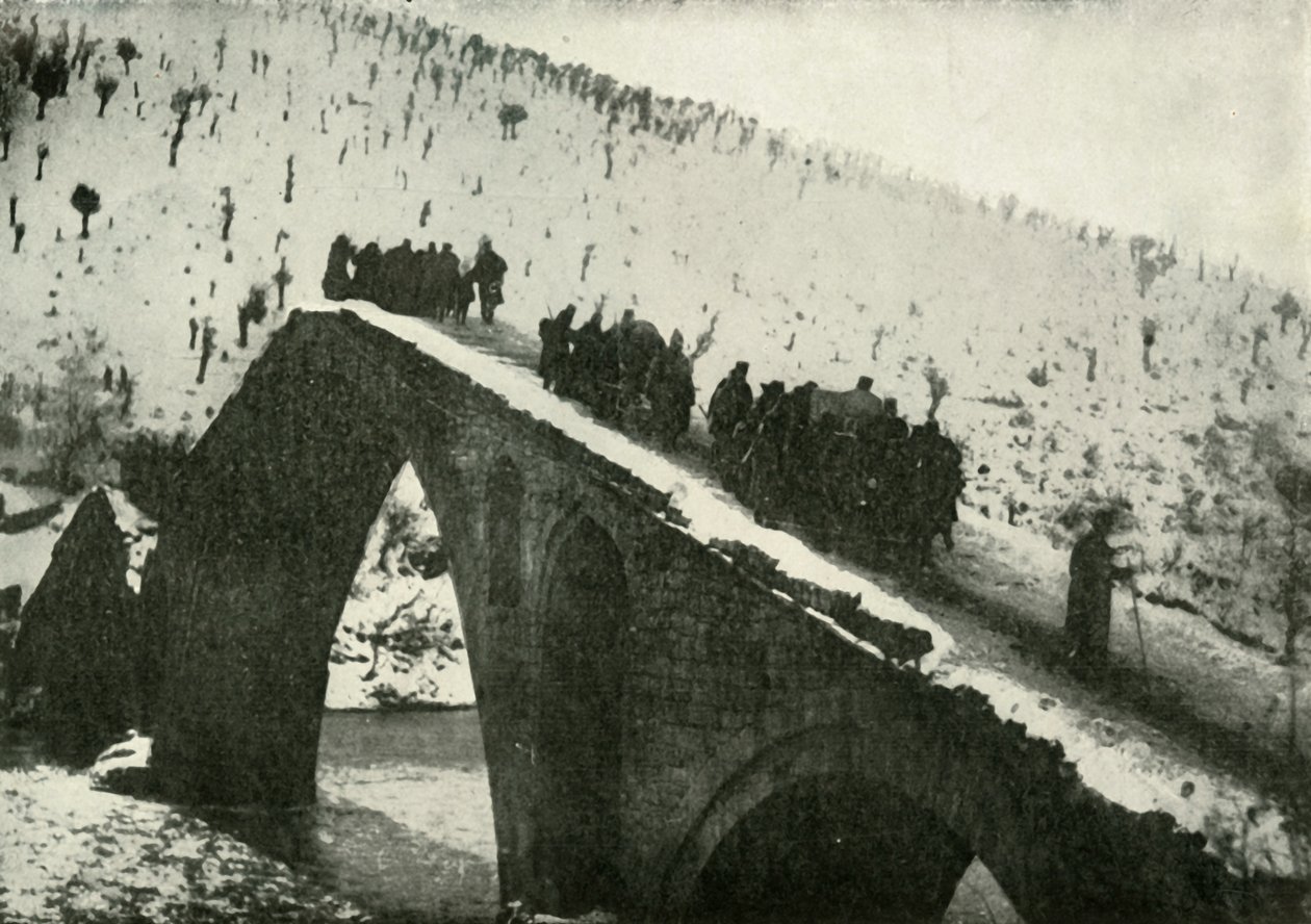 Sırp Ordusu Genelkurmay Başkanlığı Arnavutluk Üzerinden Çekilişlerinde, 1919. by Unbekannt