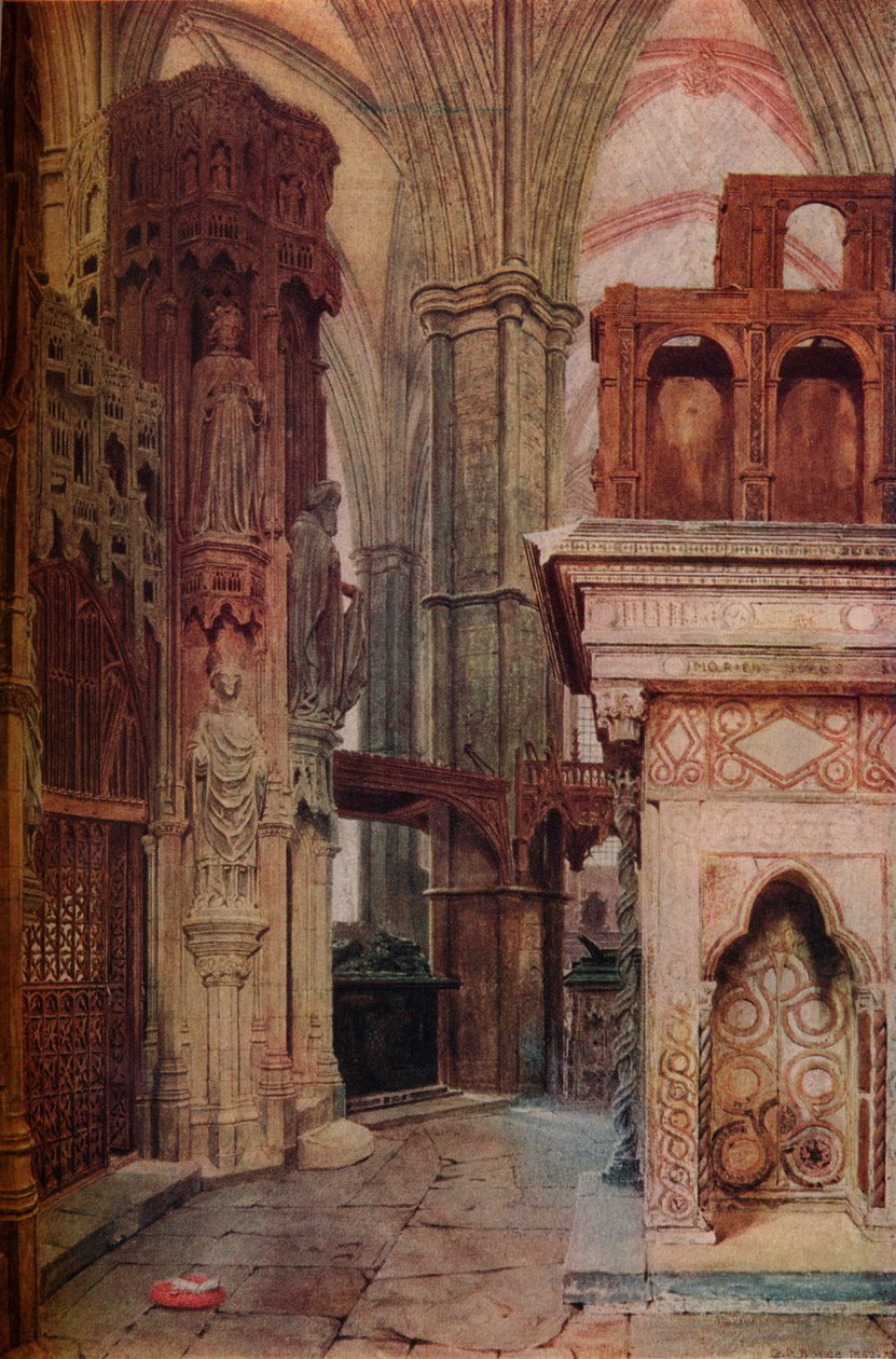 İtirafçı Edward Tapınağı ve Şapeli, 1853, 1937 by Unbekannt