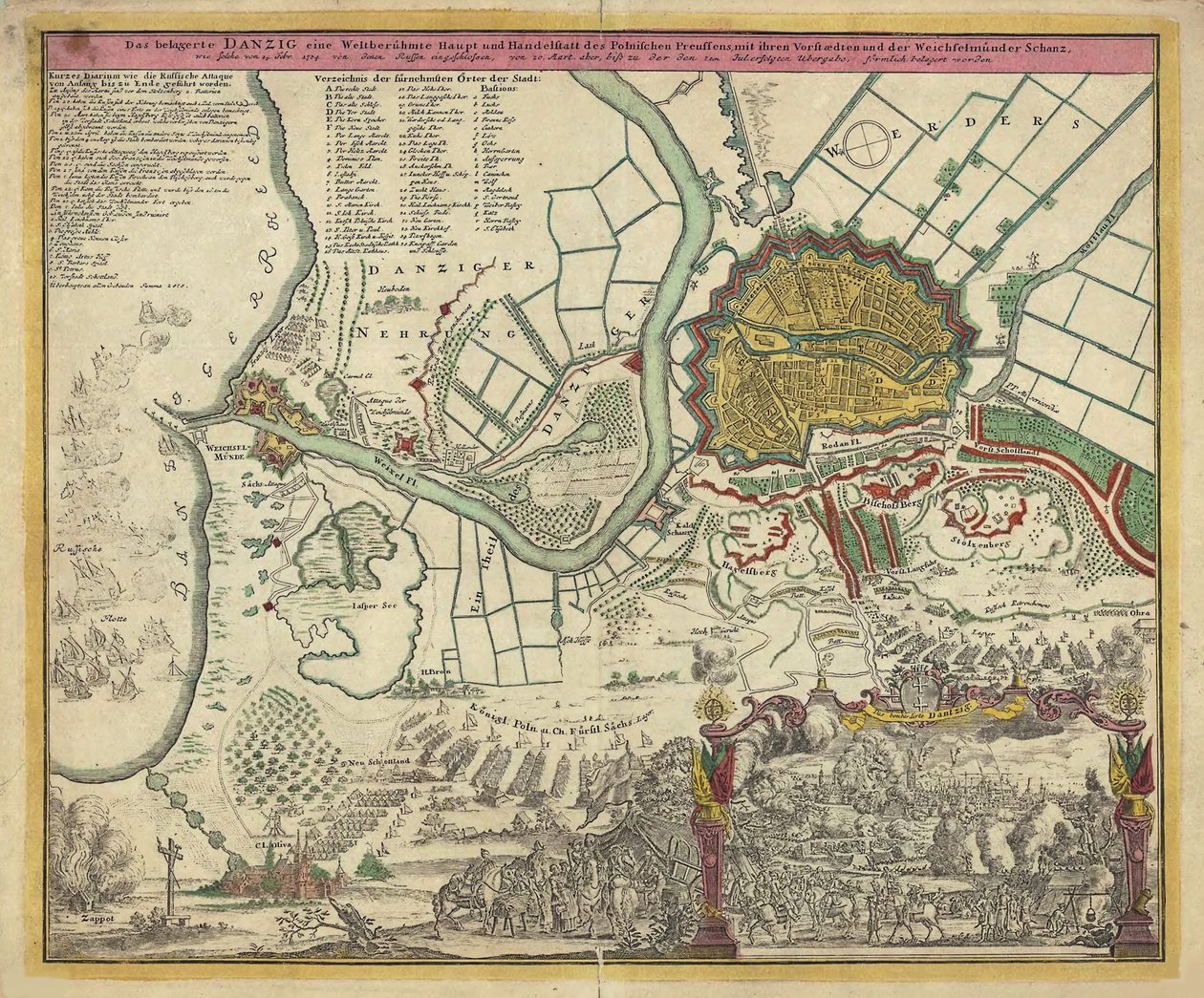 Danzig Kuşatması, 1734, 1730