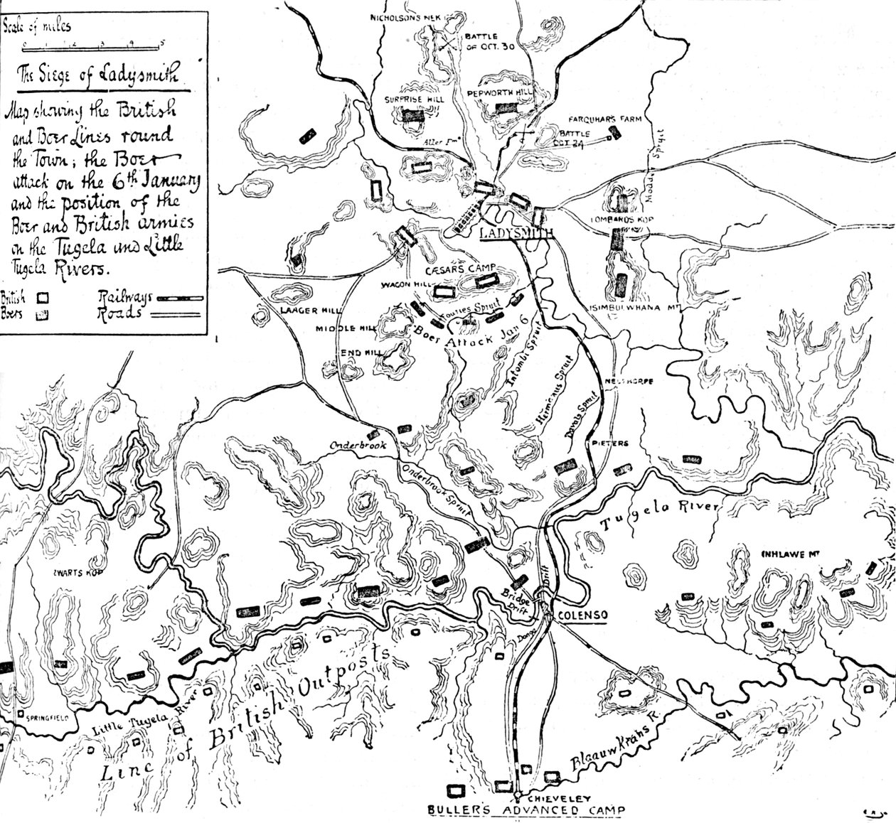Ladysmith Kuşatması, c1899, 1902 by Unbekannt