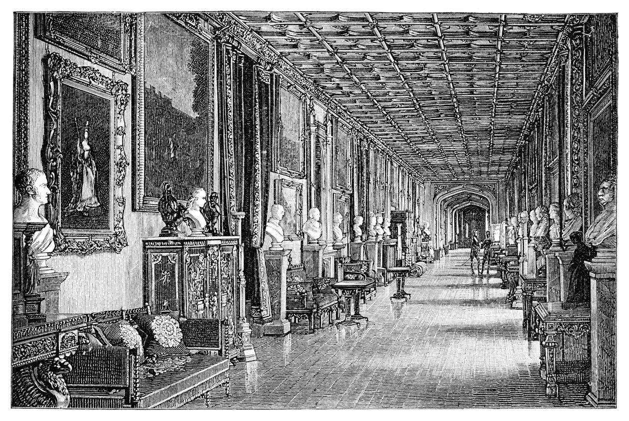 Güney Doğu Koridoru, Windsor Kalesi, 1900 by Unbekannt