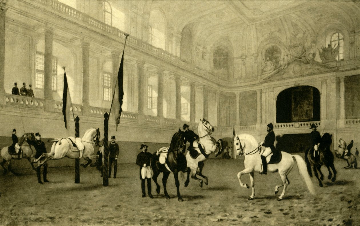 İspanyol Binicilik Okulu, Viyana, Avusturya, c1935. by Unbekannt