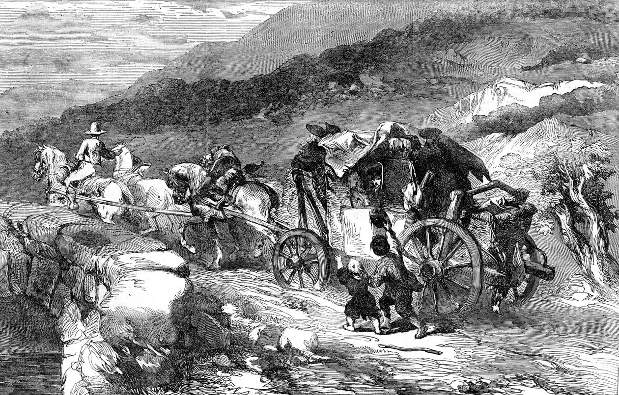 Geçen Yüzyılın Sahne Antrenörü, 1855 by Unbekannt