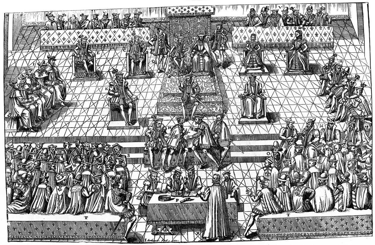 Devletler Generali, Orleans, Fransa, 1560, 1893 by Unbekannt