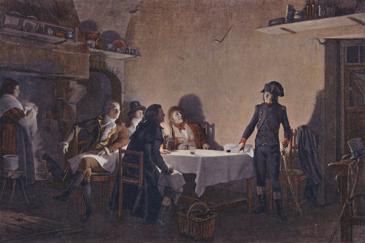 Beaucaire Akşam Yemeği, 1793, 1896 by Unbekannt