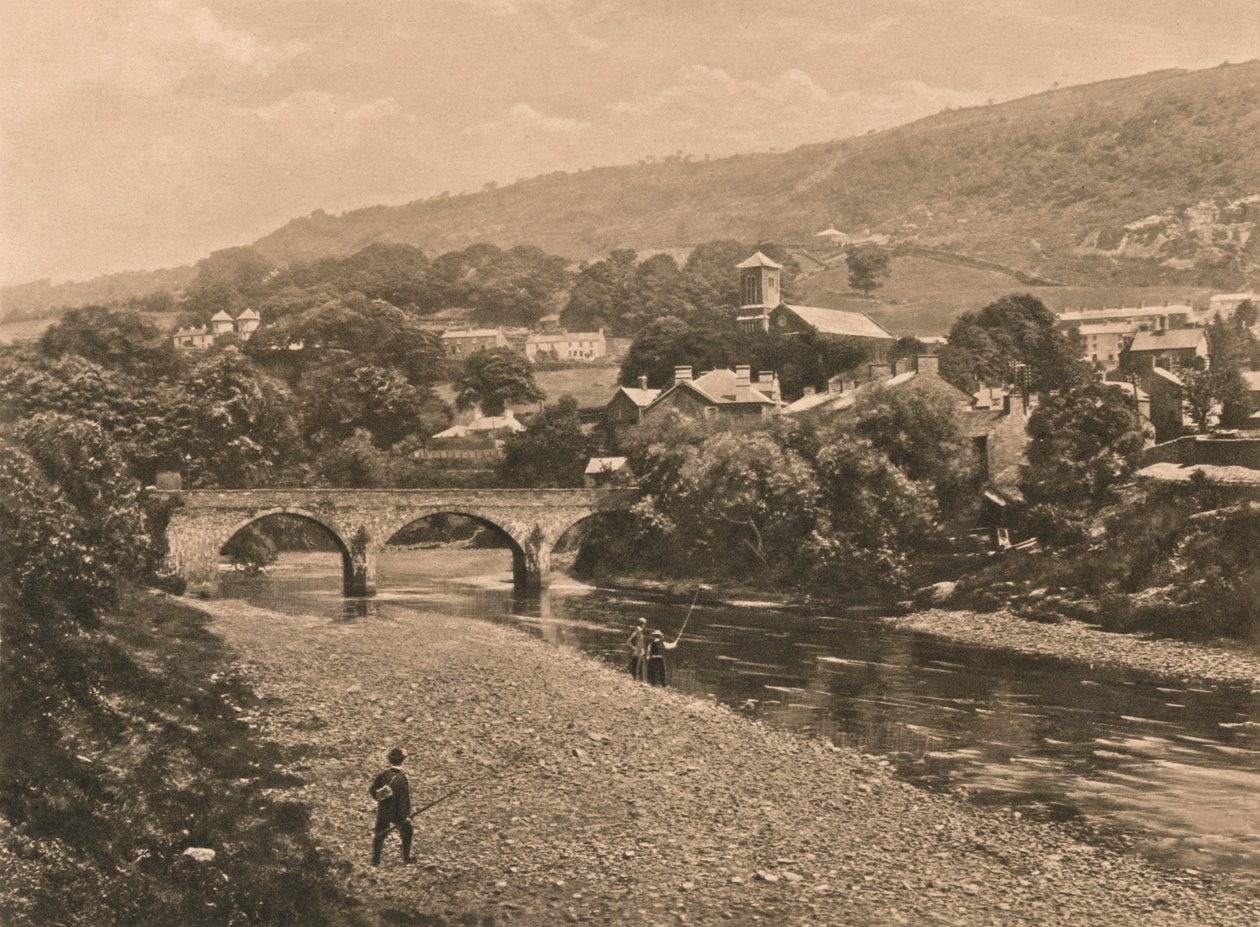 Pontypridd yakınlarındaki Treforest'taki Taff, 1902 by Unbekannt