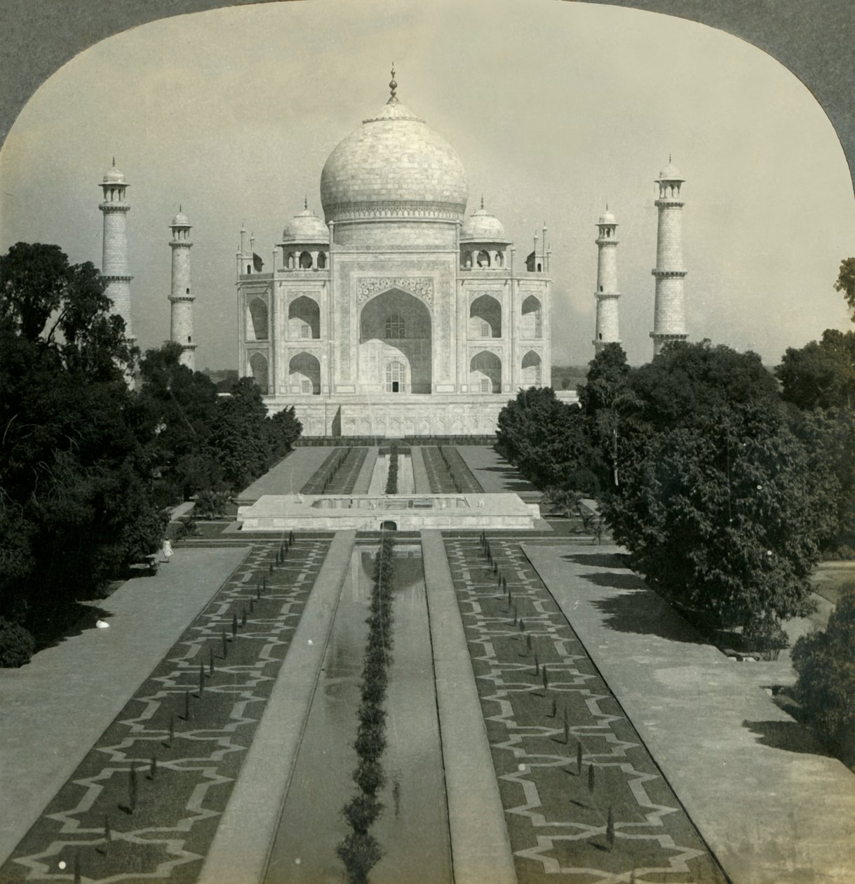 Tac Mahal, Agra, Hindistan, 1902. by Unbekannt