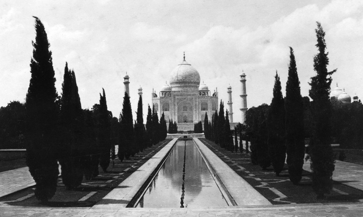 Tac Mahal, Agra, Hindistan, 1916–1917 by Unbekannt