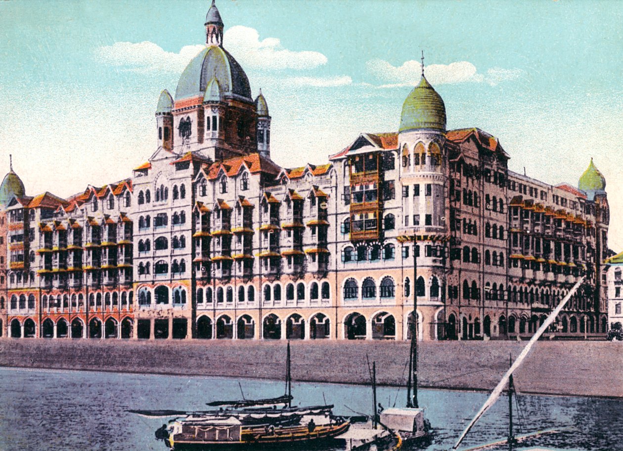 Tac Mahal Palace Hotel, Mumbai, Hindistan, 20. yüzyılın başlarında by Unbekannt