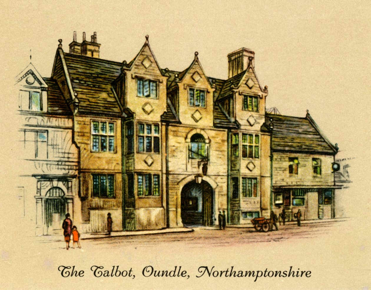 Talbot, Oundle, Northamptonshire, 1936. by Unbekannt