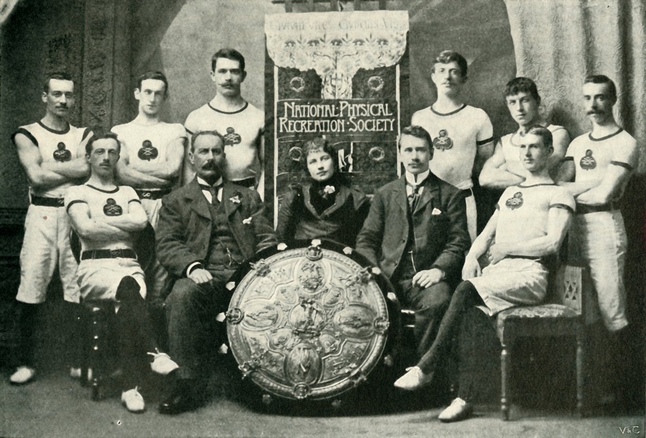 Aberdeen Jimnastikçi Takımı, N.P.R.S. Meydan Okuma Kalkanı, 1902. by Unbekannt