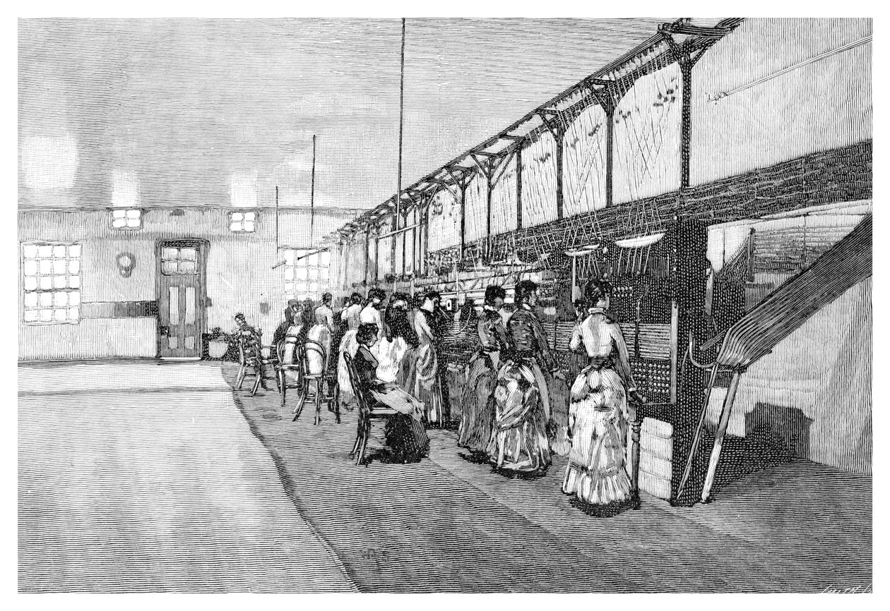 Telefon Santrali, Melbourne, Victoria, Avustralya, 1886 by Unbekannt
