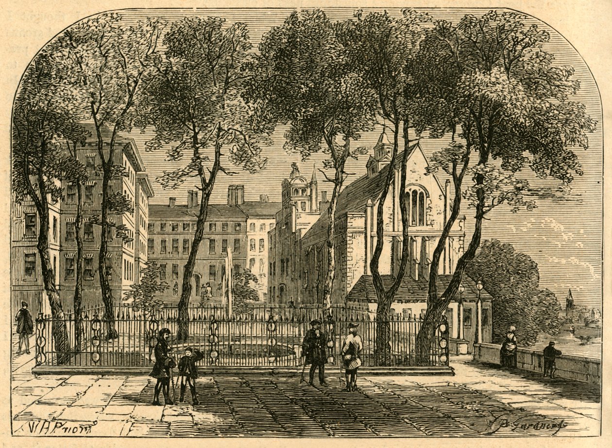 Eski Bir Baskıdan Tapınak Çeşmesi, 1897. by Unbekannt