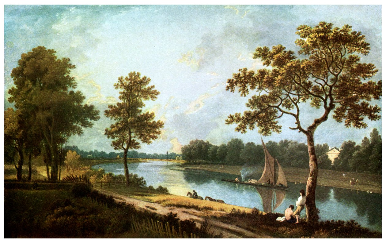 Thames, Twickenham, c1762 1956 by Unbekannt