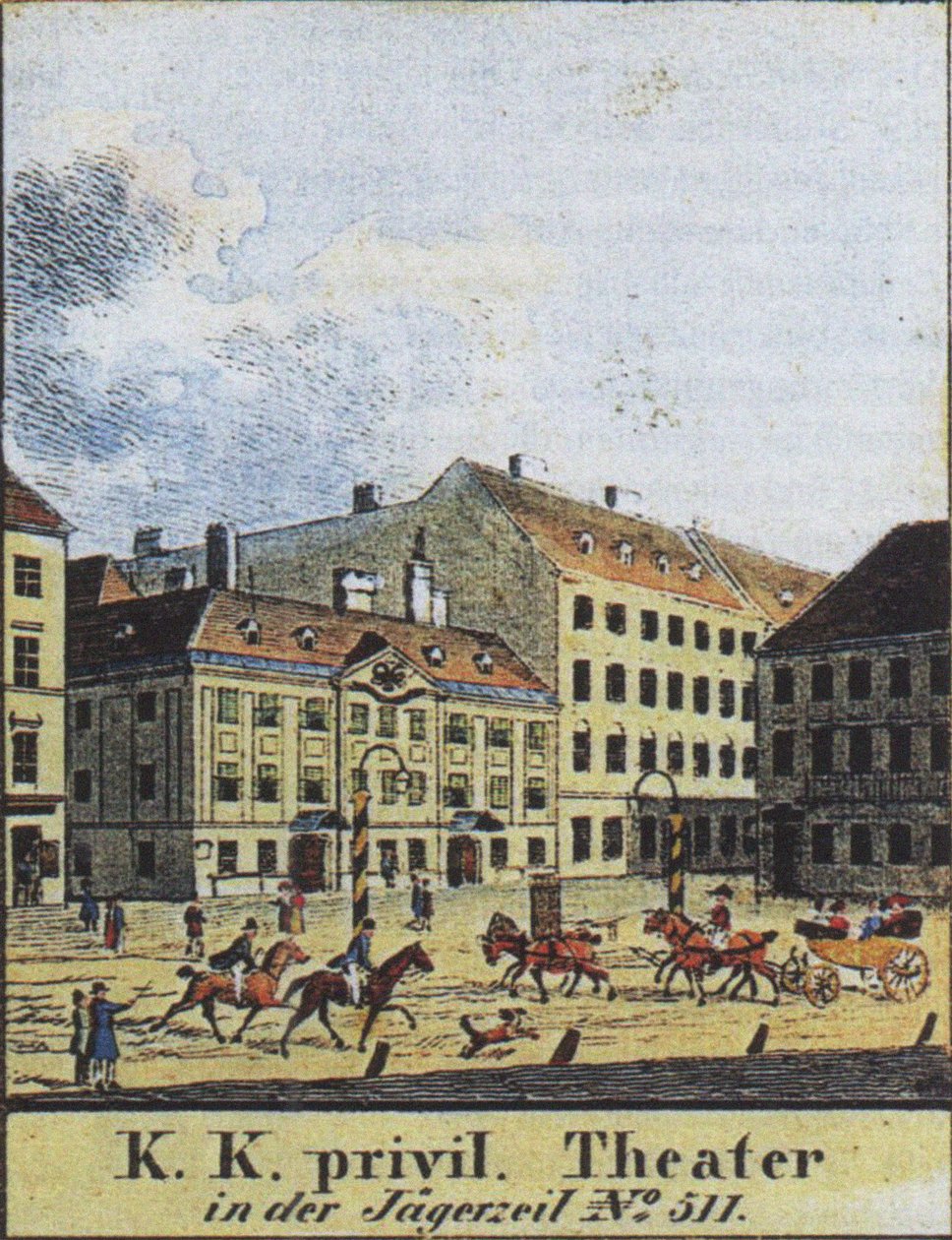 Theatre an der Wien, Viyana, 19. yüzyılın başları by Unbekannt