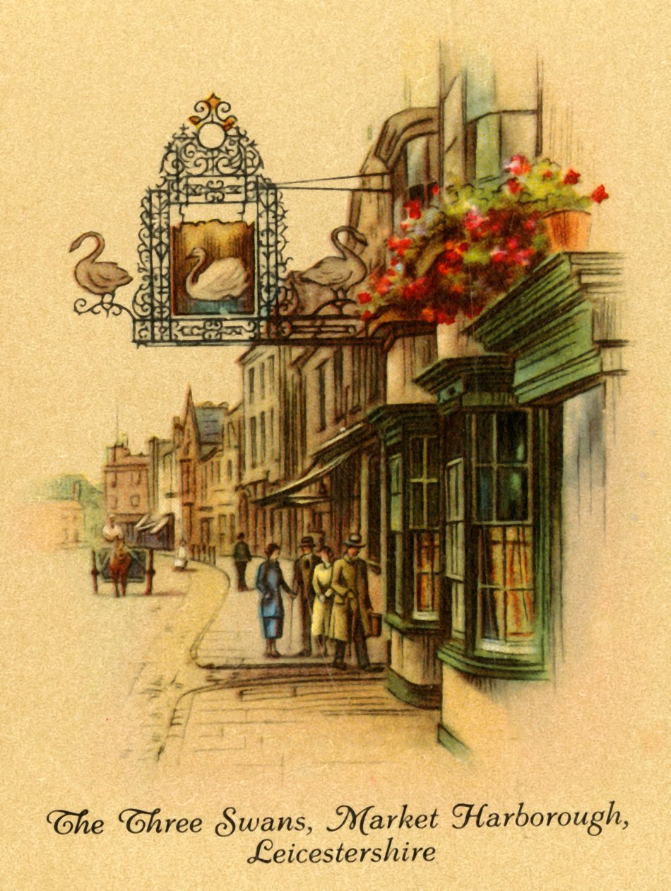 Üç Kuğu, Pazar Harborough, Leicestershire, 1939. by Unbekannt